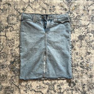 Denim skirt